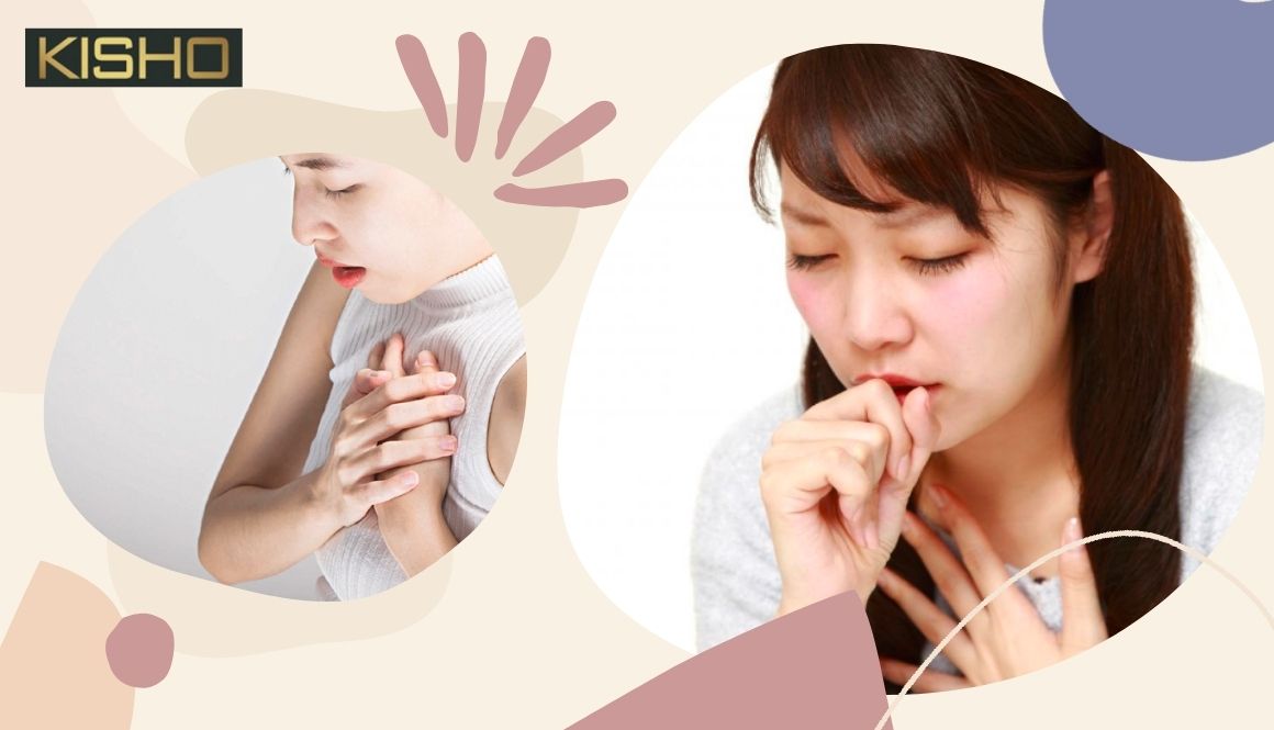 Triệu chứng viêm phổi phổ biến là ho, tức ngực, khó thở,...